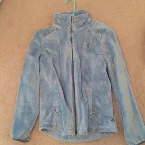Light Blue North Face Jacket